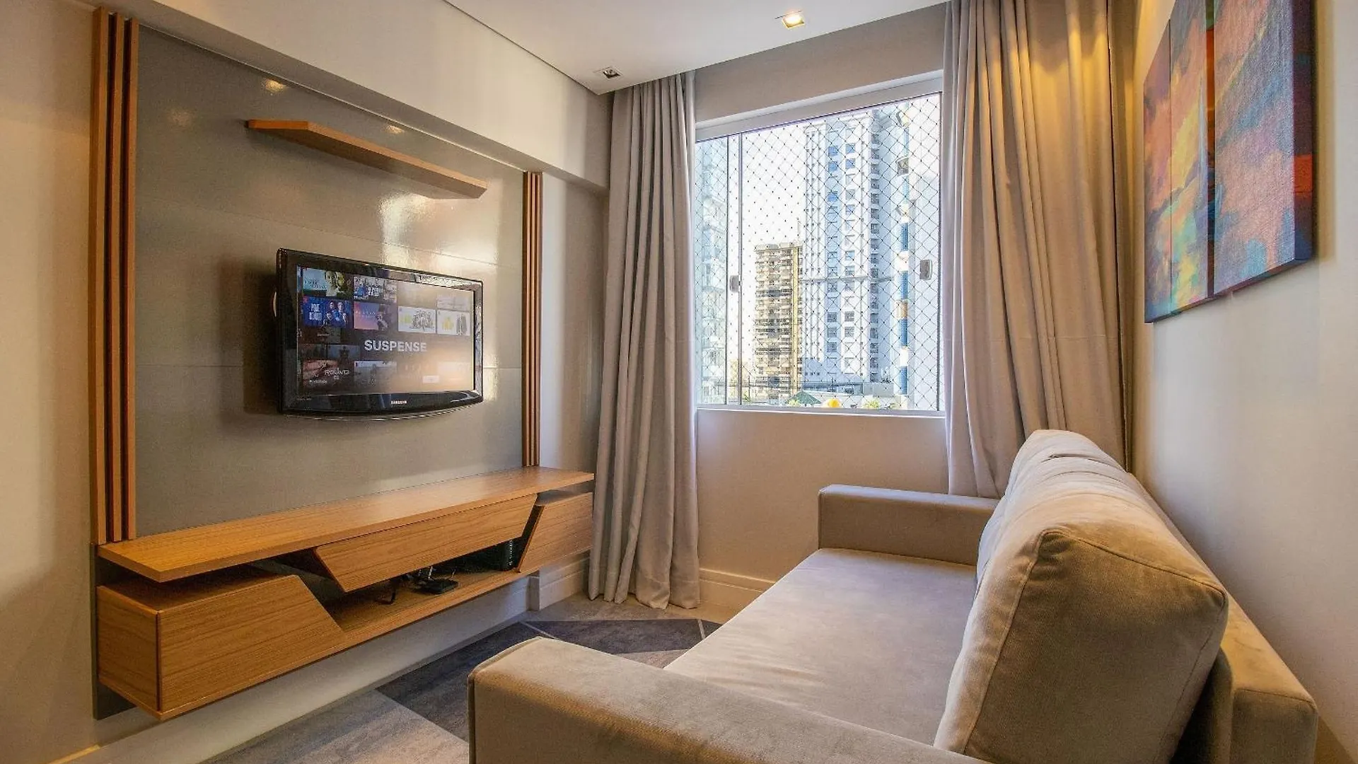 Pos82B - Charmoso, Climatizado, Garagem, Wi-Fi Apartment Balneario Camboriu