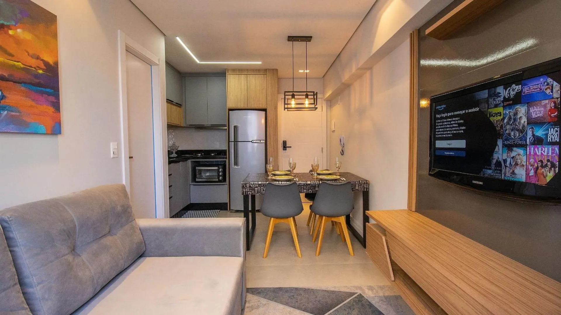 Pos82B - Charmoso, Climatizado, Garagem, Wi-Fi Apartment Balneario Camboriu 0*,