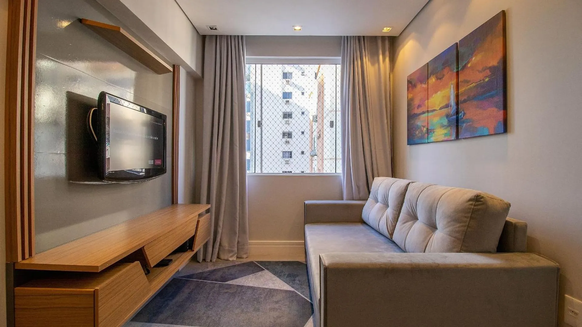 Pos82B - Charmoso, Climatizado, Garagem, Wi-Fi Apartment Balneario Camboriu